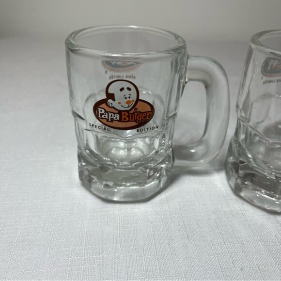 AW mini mugs Glass Drinkware Set Fun for kids Small mugs - Picture 2 of 6
